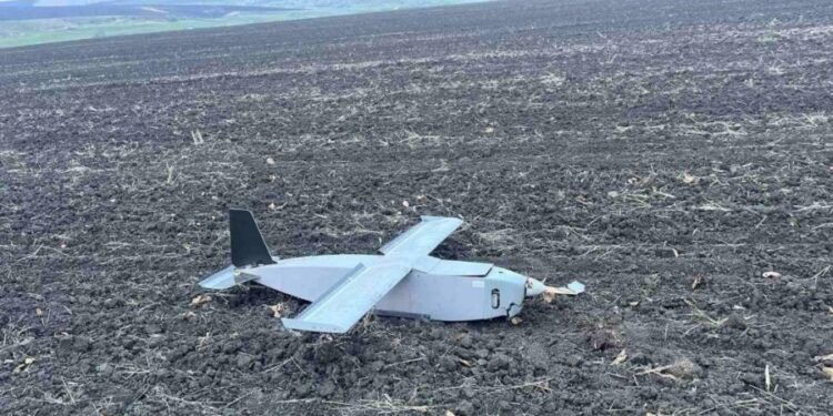 Încă o dronă căzută în Moldova! Prima era însoțitoare a dronelor ruse de tip „Shahed”
