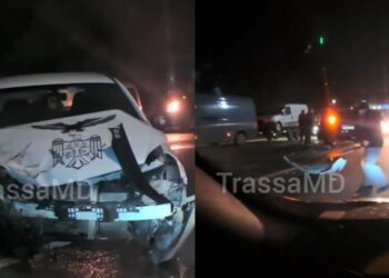 Авария в Сынжерейском районе: Жесткое столкновение Nissan и Opel