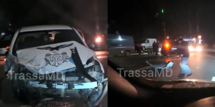 Авария в Сынжерейском районе: Жесткое столкновение Nissan и Opel