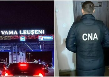 Vameși de la Leușeni, luați pe sus cu percheziții și escortați la CNA: Ar fi primit bani de la transportatori, pentru a închide ochii la încălcări