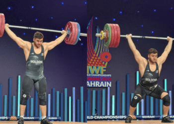 O nouă reușită pentru Moldova: Sportivul Tudor Bratu a ocupat locul II la Campionatul Mondial de Haltere din Bahrain