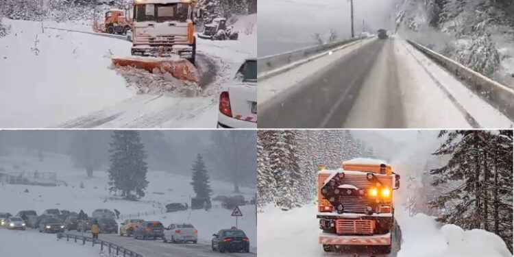 Zăpadă și Viscol în Ajunul Crăciunului: Drumarii Intervin în Mai Multe Zone din Rominia . „Se Circulă Foarte Greu. Alunecă Mașinile”