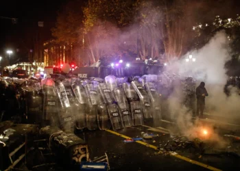 Премьер-министр Грузии заявил, что европейские политики и «пятая колонна» спровоцировали протесты. Они начались из-за приостановки переговоров о вступлении страны в ЕС