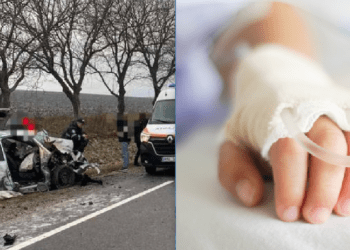 Fetița în vârstă de 10 ani, care și-a pierdut părinții și bunica în accident, rămâne în stare gravă