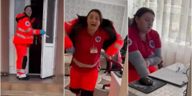 Un medic de pe ambulanță a avut o reacție șocantă după ce a fost agresat: „Te-ai ah*it? Unde e pacienta, râsule?