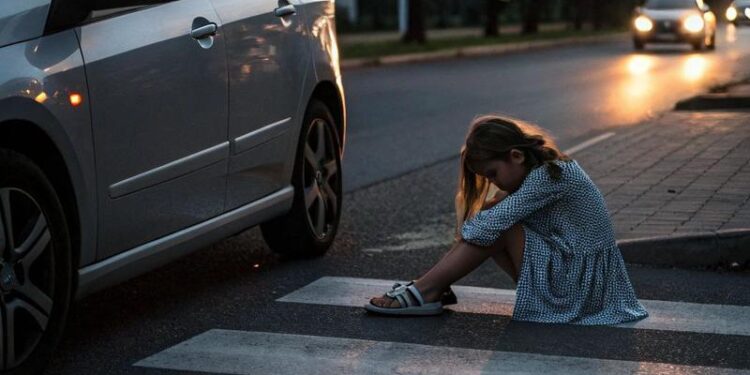 O fetiță, spulberată pe o trecere din centrul capitalei, în timp ce traversa strada la verde: Părinții săi caută imagini video din momentul accidentului