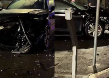 Accident grav pe o stradă din Chișinău: Un șofer a fost transportat la spital