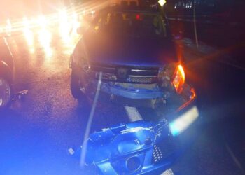 Accident în raionul Edineț: Tânăr de 18 ani provoacă un accident cu trei autoturisme