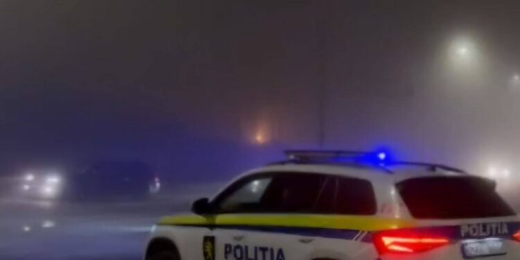 Atenționare pentru șoferi și pietoni: Ceață pe întreg teritoriul Republicii Moldova