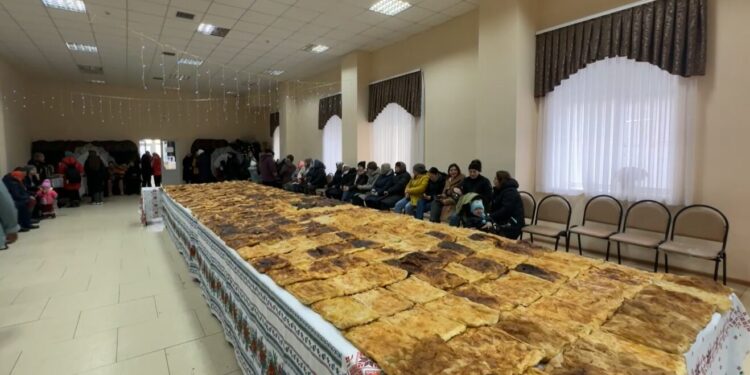 Самую большую плацинду приготовили в Каушанах