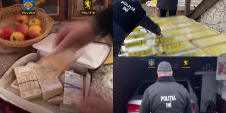 Țigări de peste 1 milion de lei confiscate de la doi suspecți din centrul țării