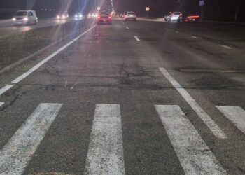 Accident pe trecerea de pietoni. Un bărbat a ajuns la spital după ce a fost tamponat