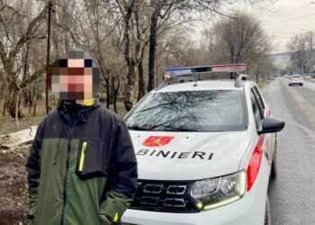 Tânăr din Chișinău, reținut de carabinieri. Era căutat pentru comiterea unei infracțiuni
