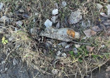 Obuz din al Doilea Război Mondial descoperit în apropiere de Tudora: Poliția de Frontieră intervine