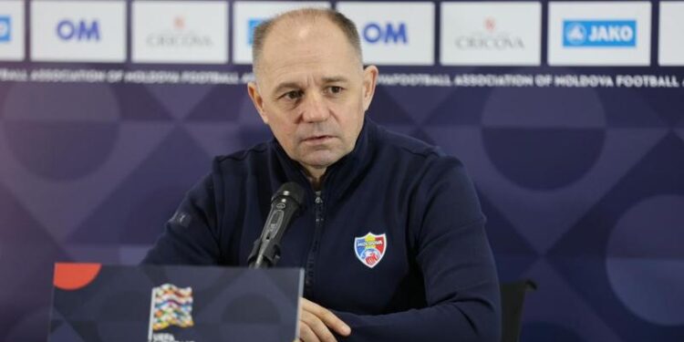 Serghei Cleșcenco va continua să conducă echipa națională a Moldovei în preliminariile CM 2026
