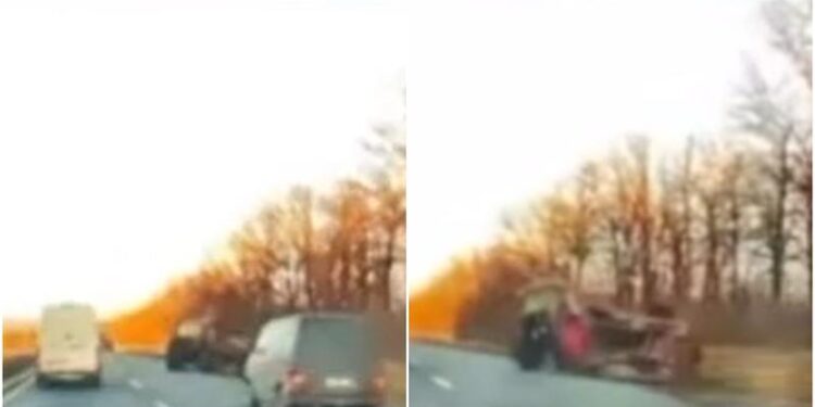 Accident la Bălți: Remorca unui tractor s-a răsturnat pe șoseaua de centură a orașului