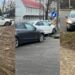 Două mașini au fost avariate în cartierul Telecentru. Primele informații de la poliție