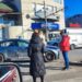 Accident de lux la Durlești: Două BMW-uri s-au lovit violent la o intersecție