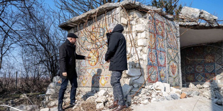 Stația cu mozaic din Stăuceni va fi transformată într-un centru de informare turistică