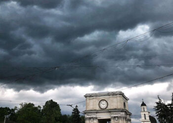 Prognoza meteo în Chișinău: Zile răcoroase cu cer noros