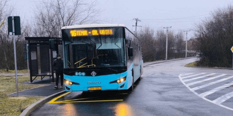 Modificări în orarul rutei de autobuz nr. 16, începând cu 20 februarie