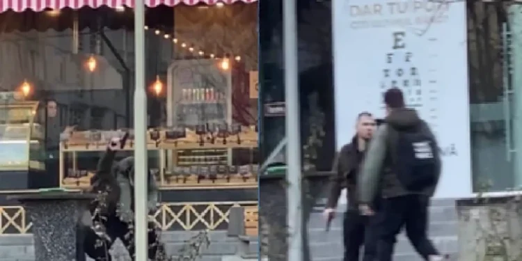 Focuri de armă în plină stradă la Chișinău: ce spune poliția