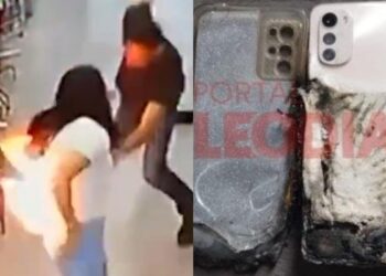 Incident șocant în Brazilia: Telefonul unei femei a luat foc în buzunar