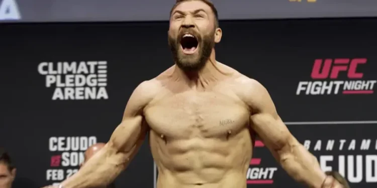 „Hulk de Moldova” câștigă la UFC Seattle prin arm triangle choke într-o victorie impresionantă