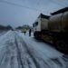 Traseul R-32, raionul Ialoveni, îngreunat din cauza condițiilor meteo