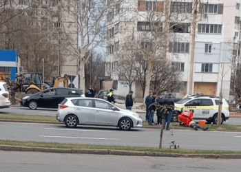 Pieton lovit pe bulevardul Dacia în această dimineață