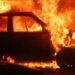 Автомобиль примара подожгли ночью в Глодянах