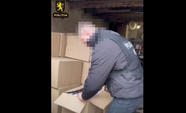 Правоохранительные органы обнаружили у жителя Кишинева полмиллиона контрабандных сигарет
