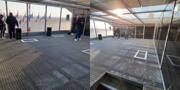 Еще одна опасная импровизация в аэропорту: место для курения было построено без разрешения, да еще над газовым котлом