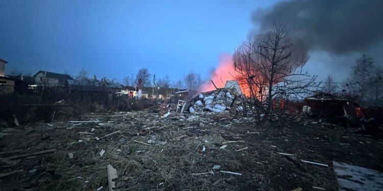 Крупнейшая атака беспилотников на Россию. Главное