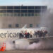Самолёт авиакомпании American Airlines загорелся в аэропорту Денвера