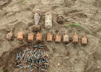 Muniții de război distruse în Capul de Pod Șerpeni