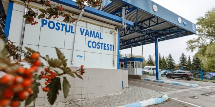 Trafic restricționat la PTF Costești timp de patru zile