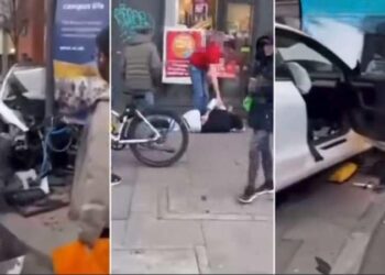 Șapte răniți într-un accident cu un Tesla în estul Londrei