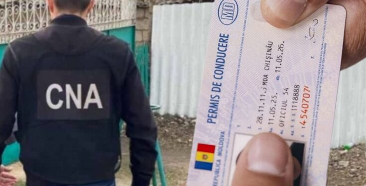Doi bărbați, reținuți la Orhei pentru vânzarea ilegală a permiselor de conducere contra 2.000 de euro