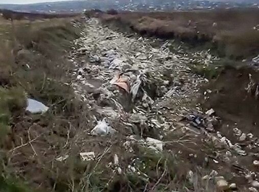 Tone de gunoaie periculoase pentru râul Botna după inundațiile din toamnă