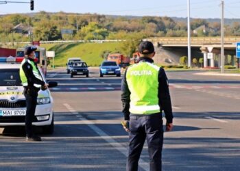 Poliția din Călărași oprește un șofer suspect de consum de droguri