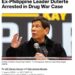 Fostul președinte al Filipinelor, Rodrigo Duterte, reținut pentru campania anti-droguri