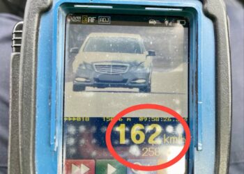 Șofer din Cahul surprins conducând cu 162 km/h pe traseul M-3