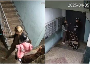 Cuplu furând cărucioare și o trotinetă în Buiucani