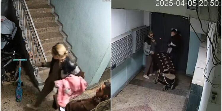 Cuplu furând cărucioare și o trotinetă în Buiucani