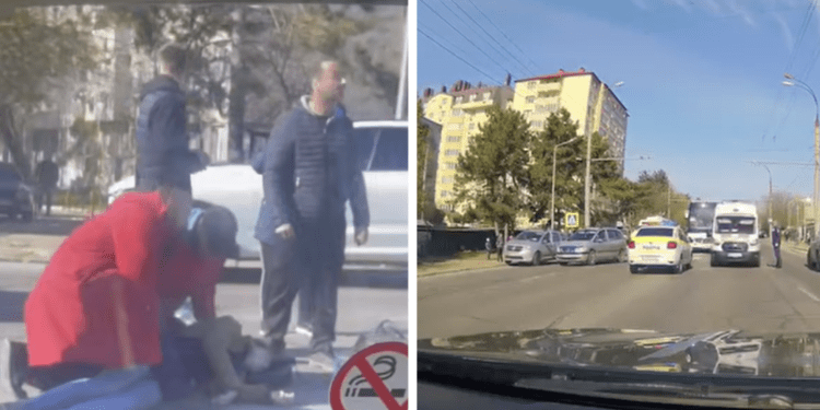 Пешеход сбит на «зебре» в Кишиневе: пострадавший доставлен в больницу