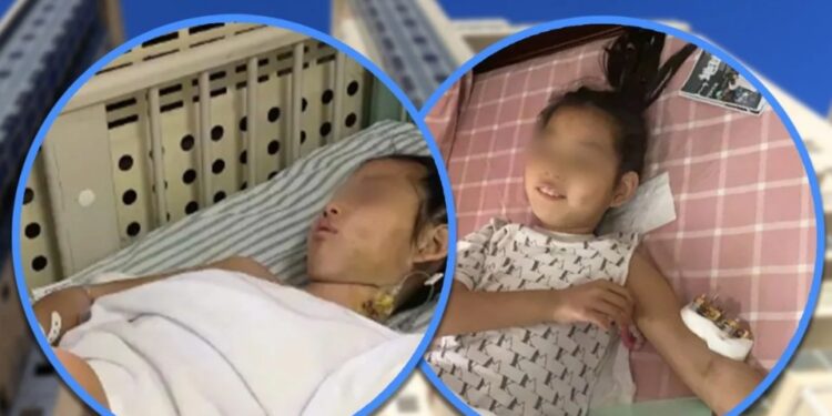 В Китае 9-летняя девочка выжила после падения с 25-го этажа