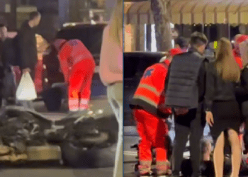 Авария на бульваре Дечебал в Кишиневе: Мотоциклист доставлен в больницу после столкновения с автомобилем Skoda