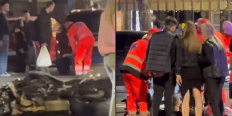 Авария на бульваре Дечебал в Кишиневе: Мотоциклист доставлен в больницу после столкновения с автомобилем Skoda