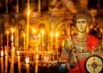 Верующие чтят память святого великомученика Георгия Победоносца